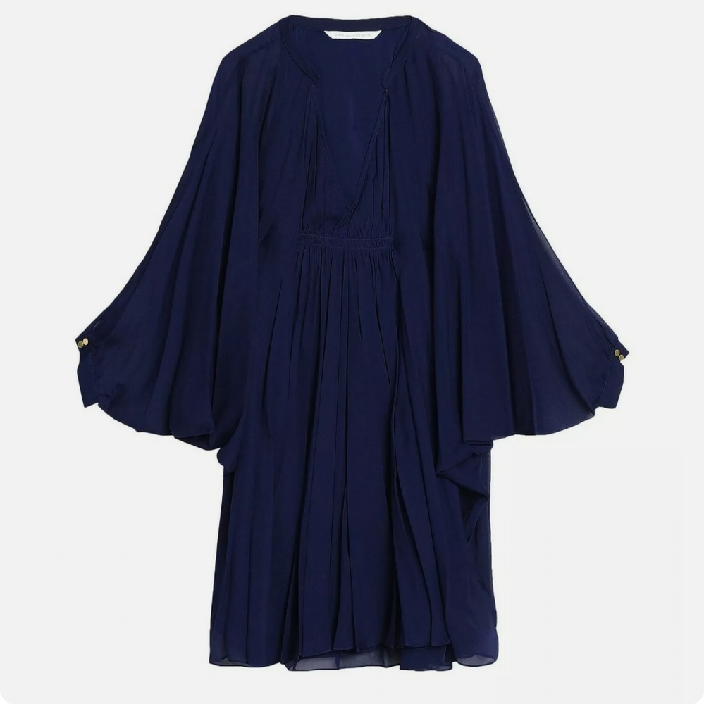 SOLD ❤️Diane von Furstenberg DVF Silk Chiffon Dress. - Picture 5 of 11